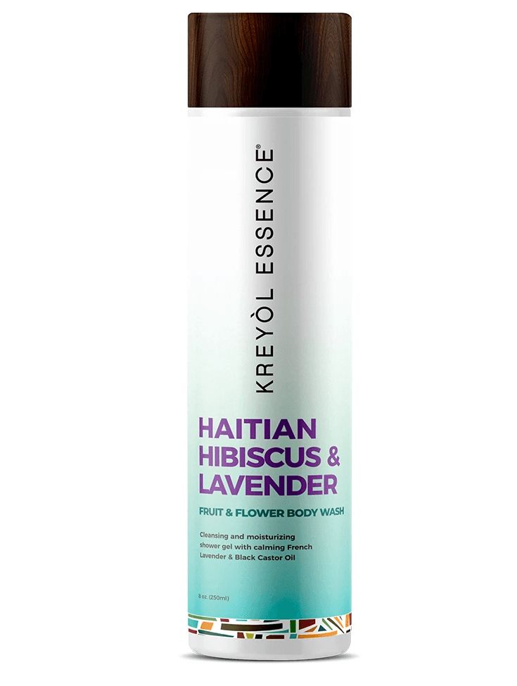 Haitian Body Wash Hibiscus And Lavender من Kreyol Essence