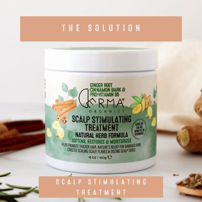 ماسك فروة الرأس المحفز للنمو Scalp Stimulating Growth Treatment من ديرما  DERMA ORGANICS