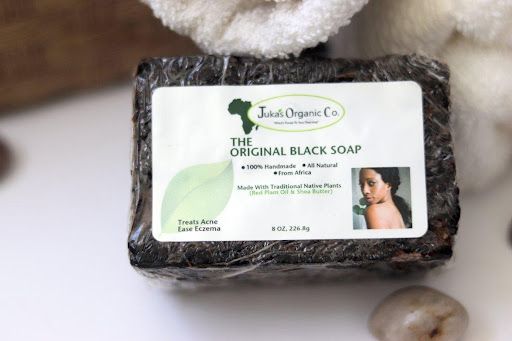 الصابون الأسود الإفريقي African Black Soap من جاكاس أورجانيك Jukas Organic