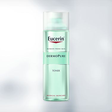 تونر يوسيرين الاخضر للبشرة الدهنية ديرموبيور (EUCERIN DERMOPURE TONER):