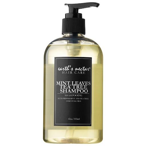 شامبو أوراق النعناع ومستخلص شجرة الشاي Mint Leaves &amp; Tea Tree Shampoo من إيرثز نيكتار Earth’s Nectar