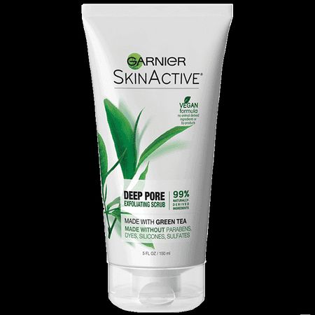 Garnier deep pore face wash with green tea