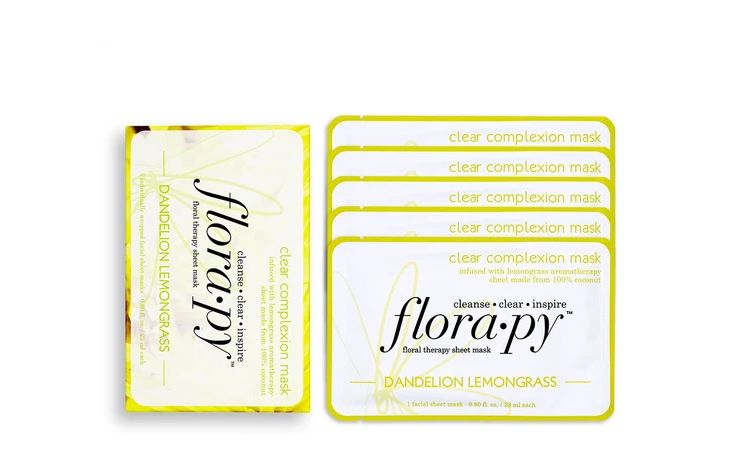 الماسك الورقي للبشرة النقية Clear Complexion Aromatherapy Sheet Mask من فلورابي FLORAPY