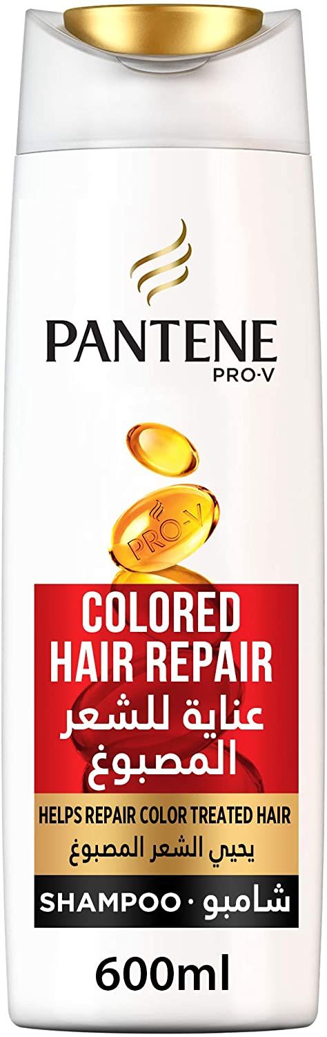 مكونات شامبو بانتين للشعر المصبوغ بتركيبة البرو في Pantene Pro-V Colored Hair Repair Shampoo