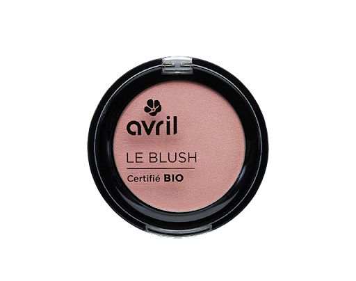 أحمر الخدود الوردي العضوي المعتمد Blush Rose Nacre Certified Organic من أفريل AVRIL