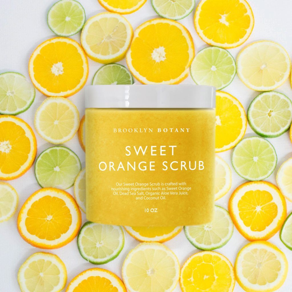 Brooklyn Botany Sweet Orange Body Scrub &amp; Hand Scrub