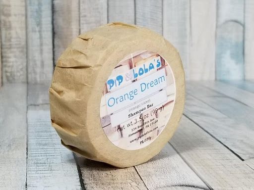 قالب شامبو أورانج دريم Orange Dream Shampoo Bar من بيب آند لولاز PIP &amp; LOLA’S