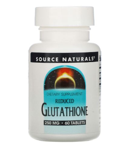 مكمل الجلوتاثيون المخفف من Source Naturals أفضل مكملات الجلوتاثيون لبشرة نضرة دائمة الشباب