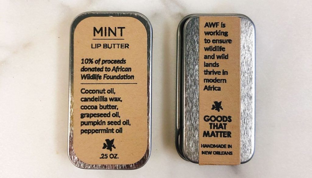 زبدة النعناع للشفاه Mint Lip Butter من جودز ذات ماتر Goods That Matter