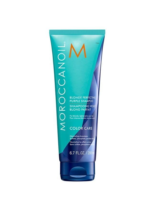 8- MOROCCANOIL BLONDE PERFECTING PURPLE SHAMPOO