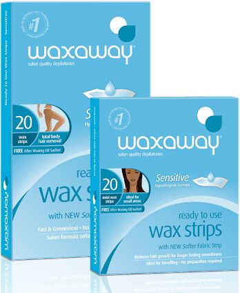 شرائح الشمع الجاهزة للاستعمال من Waxaway