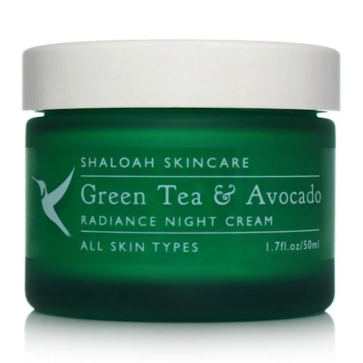 الكريم الليلي المغذي بالشاي الأخضر والأفوكادو Green Tea &amp; Avocado Nourishing Night Cream من شالوا سكين كير Shaloah Skincare