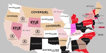 US Favorite Beauty Brands By State