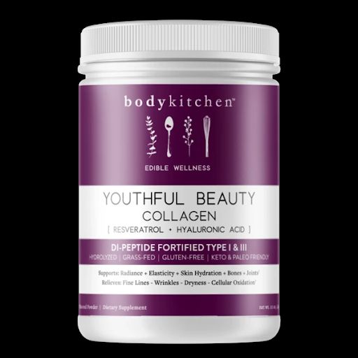 مسحوق الكولاجين يوثيفول بيوتي YOUTHFUL BEAUTY Collagen Powder من بودي كيتشين Body Kitchen