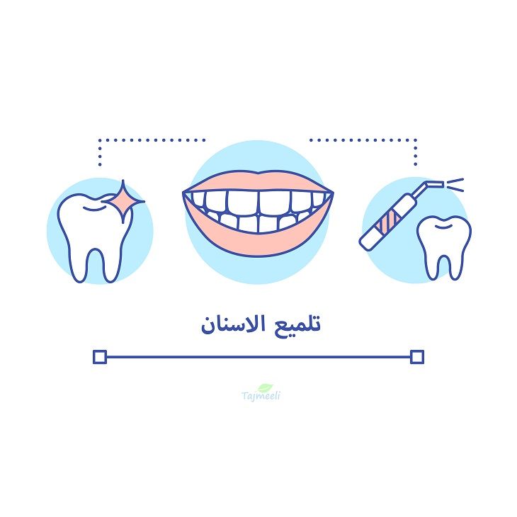 تلميع الاسنان والنتائج