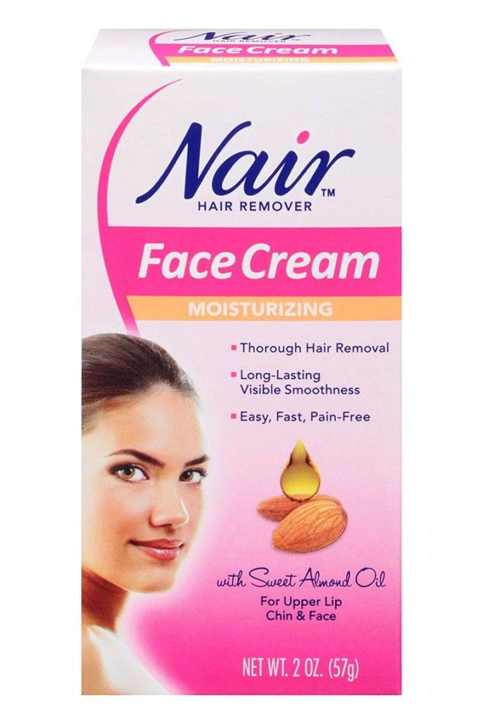 كريم نير لإزالة شعر الوجه Nair Hair Remover &amp; Moisturizing Face Cream