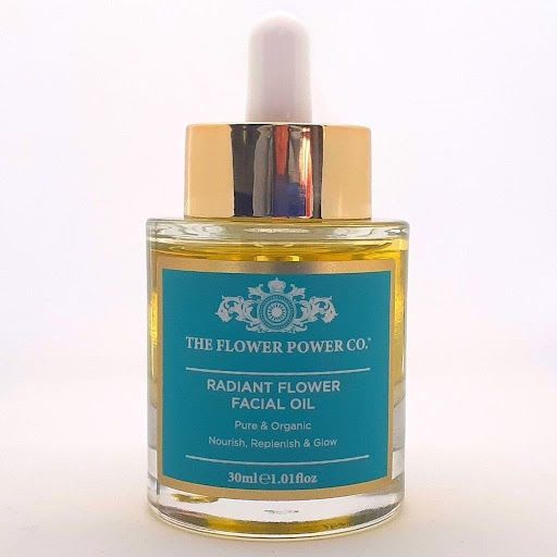 زيت رادينت فلاور للوجه Radiant Flower Facial Oil من ذا فلاور باور كومباني The Flower Power Company