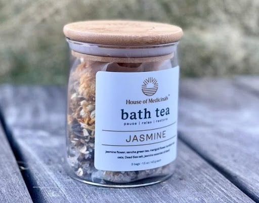 شاي الاستحمام العشبي بالياسمين Herbal Bath Tea – Jasmine من هاوس أوف ميدسينالس House of Medicinals