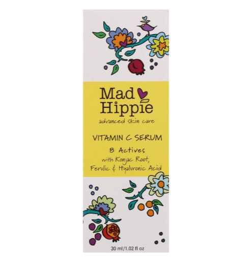 Mad Hippie Skin Care Products, مصل فيتامين سي ، 8 أكتيف ، 1.02 أونصة سائلة (30 مل)iherb من أفضل فيتامينات تبييض البشرة المجربة