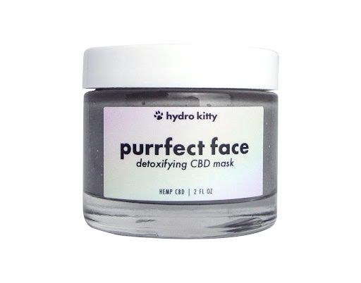 ماسك كريم كانابيديول لتنقية الوجه من السموم Purrfect Face Detoxifying CBD Creme Mask من هيدرو كيتي Hydro Kitty