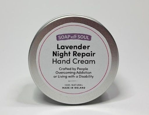 كريم إصلاح اليدين باللافندر سوب آند سول Soap With Soul Lavender Night Repair Hand Cream من وي ميك جود We Make Good