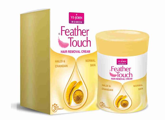 مجموعة كريمات فيذر تاتش لإزالة الشعر Feather Touch Hair Removal Cream من في جون Vi John