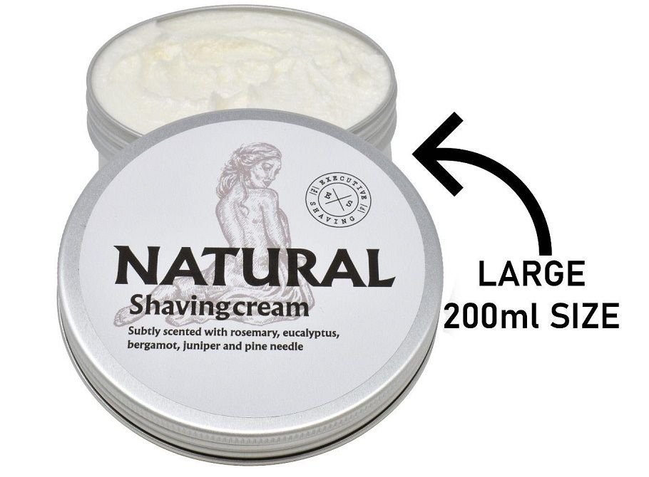 كريم الحلاقة الطبيعي من إكسكيوتيف شيفينج Executive Shaving Natural Shaving Cream