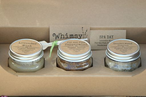 مجموعة هدايا مقشر البشر  Sugar Scrub Gift Sets من ويمسي WHIMSY
