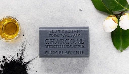 صابون الفحم وزيت النعناع Charcoal With Peppermint Oil من أستراليان بوتانيكال Australian Botanical
