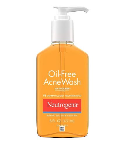 غسول الوجه من نيتروجينا Oil-Free Acne Wash