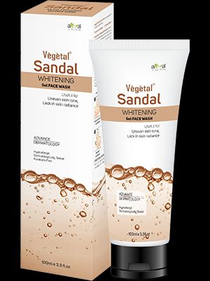 غسول الوجه بخلاصة خشل الصندل من فيجيتال Vegetal Sandal Facewash With Sandal Wood Extract