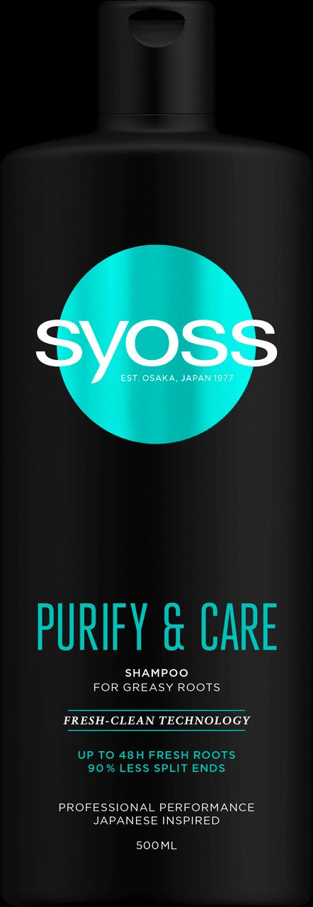 SYOSS PURIFY &amp; CARE SHAMPOO شامبو سيوس للعناية وتنظيف الشعر