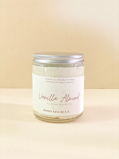زبدة الجسم بالفانيليا واللوز Vanilla Almond من Butter Love By L.C