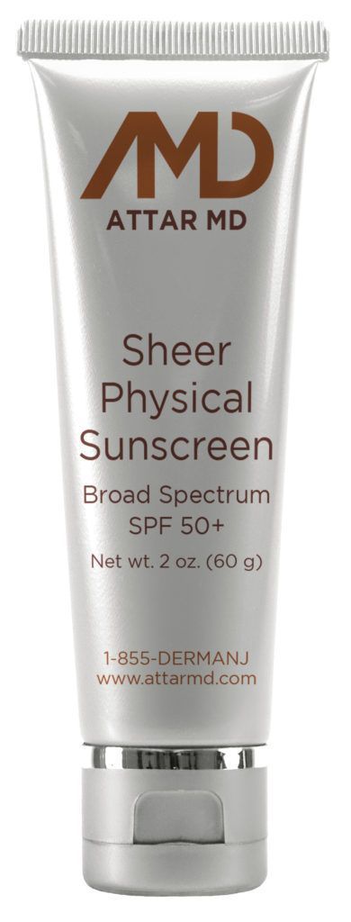واقي Sheer Physical Sunscreen من منتجات Derma Laser Center