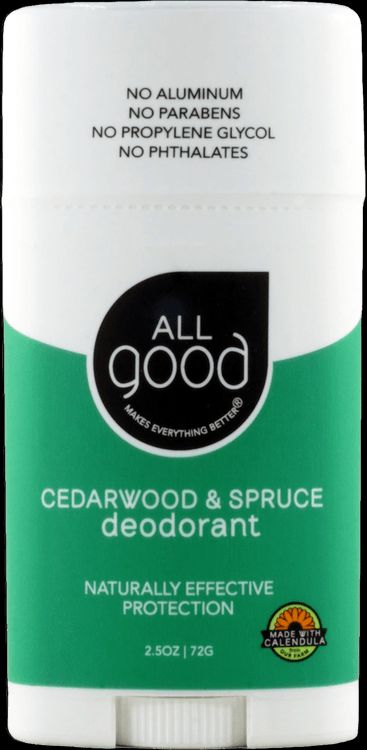 مزيل عرق Cedarwood &amp; Spruce من منتجات All Good Deodorant