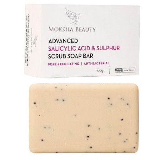 صابون الكبريت الفاخر Premium Sulphur Soap من موكشا بيوتي Moksha Beauty
