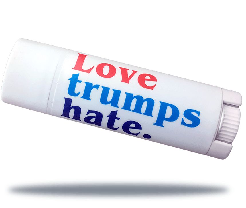 مرطب شفاه طبي Love Trumps Hate Lip Balm من Joshua Tree