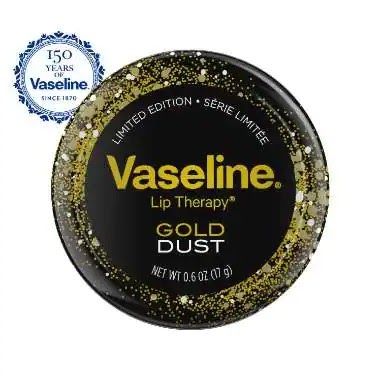 مرطب الشفاه بجزيئات الذهب Vaseline® Lip Therapy ® Gold Dust Tin