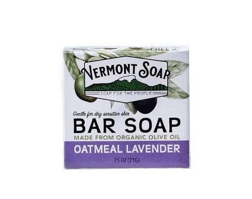 صابون دقيق الشوفان واللافندر Oatmeal Lavender Soap من فيرمونت سوب VERMONT SOAP