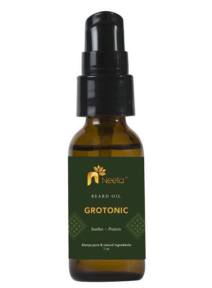زيت Grotonic Beard Oil من Neeta Naturals زيت تنعيم اللحية