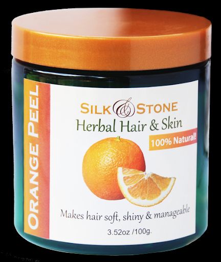مسحوق قشر البرتقال النقي 100% Pure Orange Peel Powder من سيلك آند ستون Silk &amp; Stone
