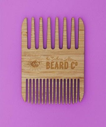 مشط اللحية من خشب البامبو Bamboo Beard Comb من ذا ساوثرن ألبس بيراد The Southern Alps Beard Co