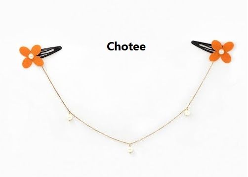 سلسلة الرأس ذات الثلاثة لآلئ Three Pear Head Chain من شوتيه Chotee
