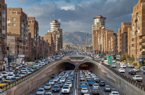 التنقل والمواصلات في ايران